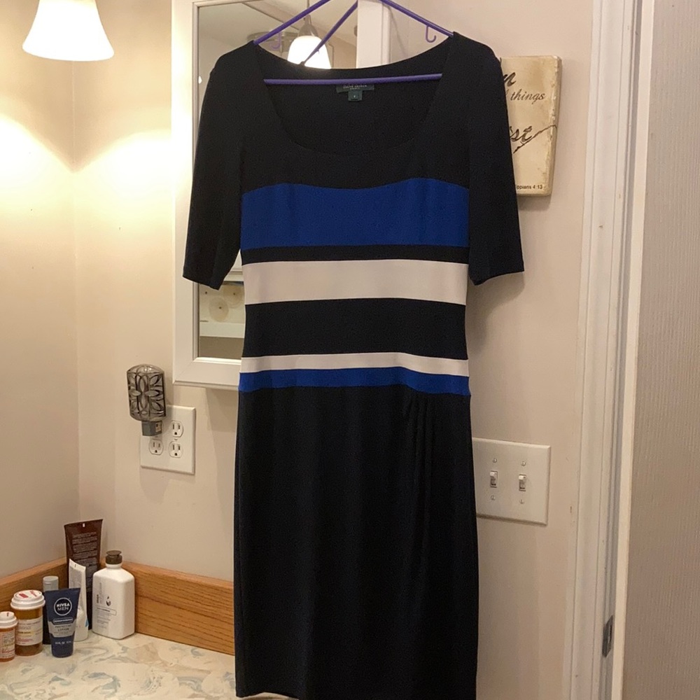 Ralph Lauren color block dress